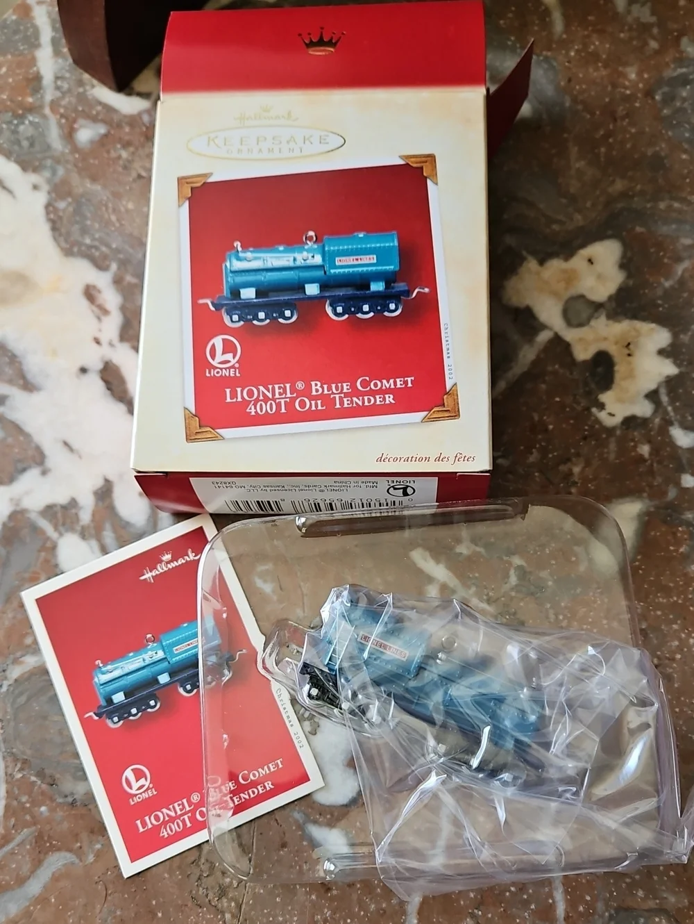 Vintage NWT 2002-2003 Hallmark Lionel Trains Set Of Four